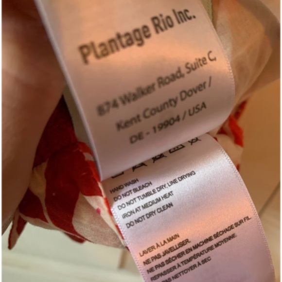 Size Small - Farm Rio Tie Back Crop Top - Picture 10 of 10